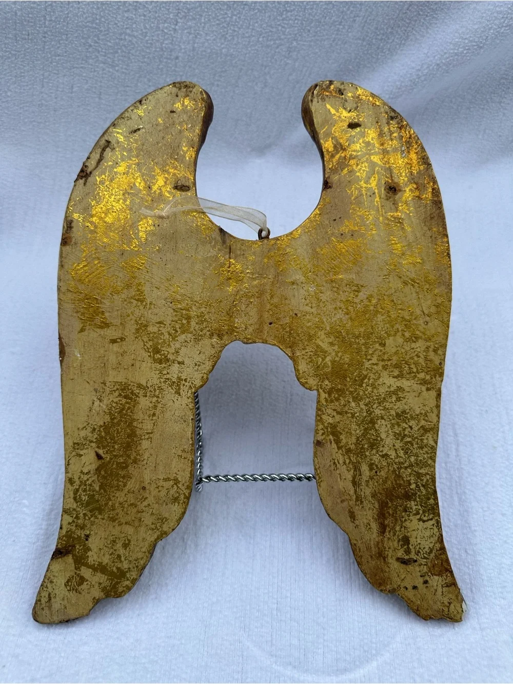 Gold Angel Wings Wall Decor - Decorative Home Accent or Ornament